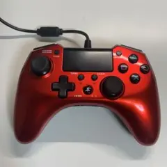 PS4 有線コントローラー レッド