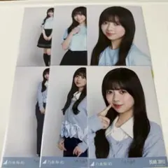 長嶋凛桜 生写真 久保史緒里 卒業コンサート ライブTシャツ 襟付きコーデ