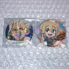 千空 龍水 缶バッジ