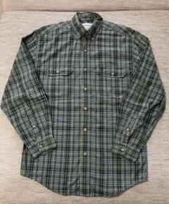 古着 Carhartt チェックシャツ グリーン
