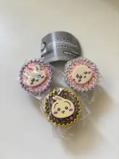 ちいかわ　手作りおやつチャーム　モモンガ　ラッコ　うさぎ　3点セット