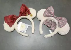 リルリンリン　カチューシャ　リボン　ミニー　ディズニー　2個セット　まとめ売り