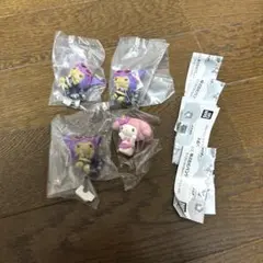 サンリオ　ガチャガチャ　みんなでバカンスフィギュア　クロミ　マイメロ