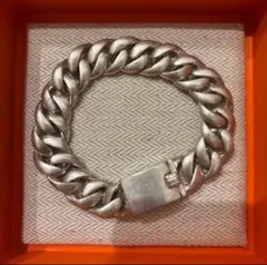 アメリカ輸入品 シルバーブレスレット チェーン 喜平 TAXCO