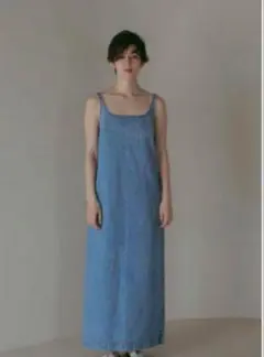 【etre × edwin】コラボ商品 コクーンデニムワンピース