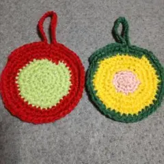 アクリルたわし、キッチン、2個セット