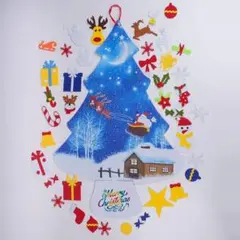 クリスマスツリー　子供用 DIY おもちゃ デスクトップデコレーション 彫像