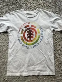 Element Tシャツ ホワイト ロゴプリント150センチのサムネイル