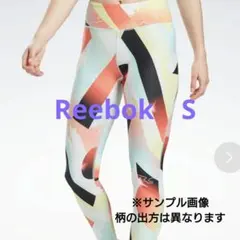 【お値下げ】Reebok　タイツ　カラフル　レディースS