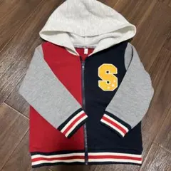 ベビー パーカー トップス アウター 90cm 裏起毛