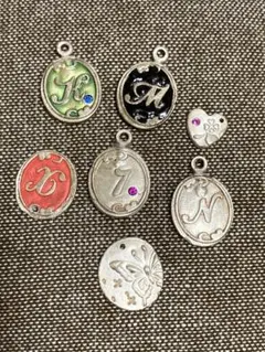 シルバー　ペンダントトップ　7点セット　ハンドメイド