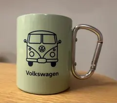 【新品未使用】Volkswagen カラビナマグカップ 2個セットのサムネイル