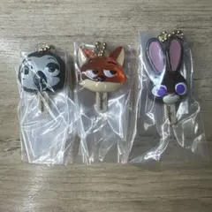 ズートピア アイスキャンディチャーム　3点セット