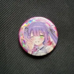 常闇トワ　缶バッジ　ホロライブエキスポ