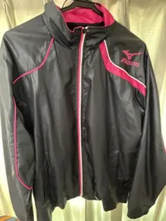 Mizuno ウィンドブレーカー サイズMブラック/ピンク