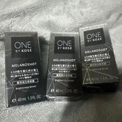 【激安】ONE BY KOSÉ メラノショット W 付けかえ レギュラー3本