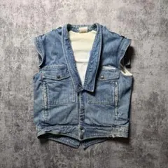 GUESS USA デニムベスト - メルカリ