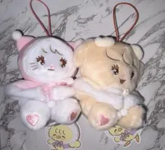 mikko おめかし♡ポンチョ マスコット 3種セット - メルカリ