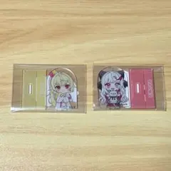 にじさんじ チョコエッグプラス クリアプレート ステッカー 星川サラ 石神のぞみ