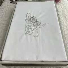 【新品】フラットシーツ シングル140✖️240 綿100 日本製 白 黄ばみありのサムネイル
