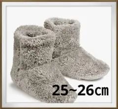 モコモコスリッパ あったかスリッパ 滑り止め 静音 スリッパ ベージュ