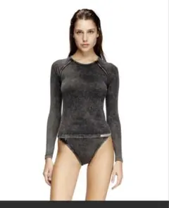 DIESEL ウィメンズ　長袖　TシャツANNA-DNM L