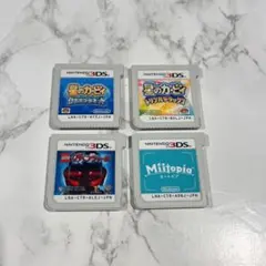ニンテンドー3DSソフト4本セット