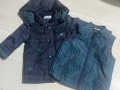 ファミリア 3way ショートコート 90 ダウンジャケット チェック ファミリア 3way ショートコート 90 ダウンジャケット チェック - メルカリ