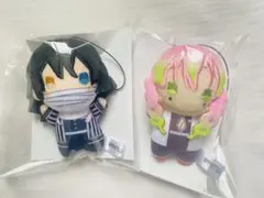 【鬼滅の刃】 無限城編　ゆらふわみにみにぬいぐるみ　甘露寺蜜璃　伊黒小芭内　2点