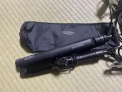 SALONIA ストレートアイロン&コテセット