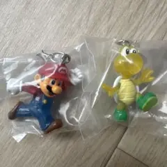 スーパーマリオ　めじるしアクセサリー　マリオ　ノコノコ