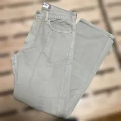 Levi's 505 ベージュ レギュラーフィット デニム　34×32