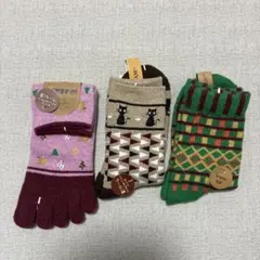 レディース ソックス 3足セット 23-25cmのサムネイル