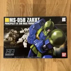HG MS-05B ZAKU I ガンプラ プラモデルのサムネイル