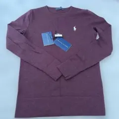 Ralph Lauren バーガンディ 長袖セーター M レディース