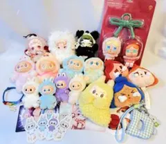 POPMART ぬいぐるみ マスコット まとめ売り ラブブ スカルパンダ