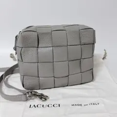 新品 定価74800円 イアクッチ ベルタ ミニ スエード ショルダー バッグ 