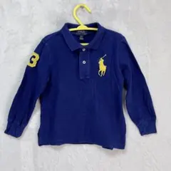 POLO RALPH LAUREN ポロシャツ ネイビー 2T ラルフローレン
