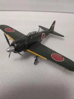 中島製 零式艦上戦闘機 　五二型　甲　プラモデル 完成品のサムネイル