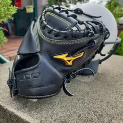 ミズノプロ　キャッチャーミット 軟式　ブラック