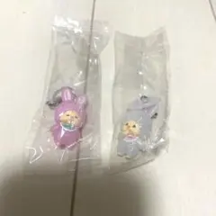 モンチッチ　めじるしアクセサリー　チムたん　2個セット　ガチャ