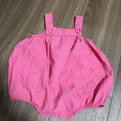 PETIT BATEAU ピンク サロペット 12m