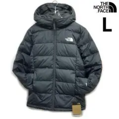 USA限定 新品 ノースフェイス L ダウン パーカー ジャケット グレー