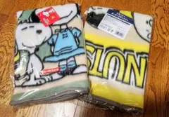 スヌーピー フリースブランケット 140x100cm非売品 どちらか1品