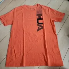 Under Armour オレンジ Tシャツ XL