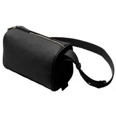 Rename フェイクレザー ボックス ショルダーバッグ