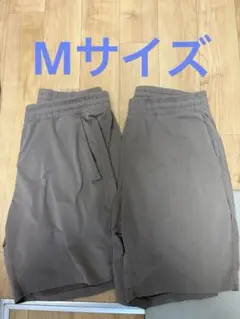 2着　ユニクロ　ウルトラストレッチアクティブショーツ　Mサイズ　ベージュ