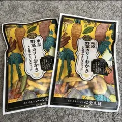 【一心堂本舗】東京野菜カリー　おかき　東京　お土産　野菜スティック　カレー