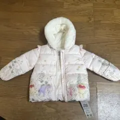 【新品未使用】Disney Baby プーさん柄ダウンジャケット