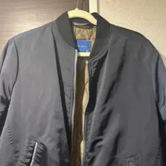 ZARA MAN ネイビー MA-1ジャケット Lサイズ ボンバージャケット